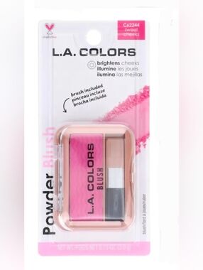 L.A. COLORS Powder Blush — Sweet Cheeks BNIB